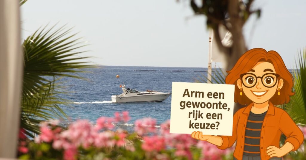 Avatar met bootje, arm en rijk